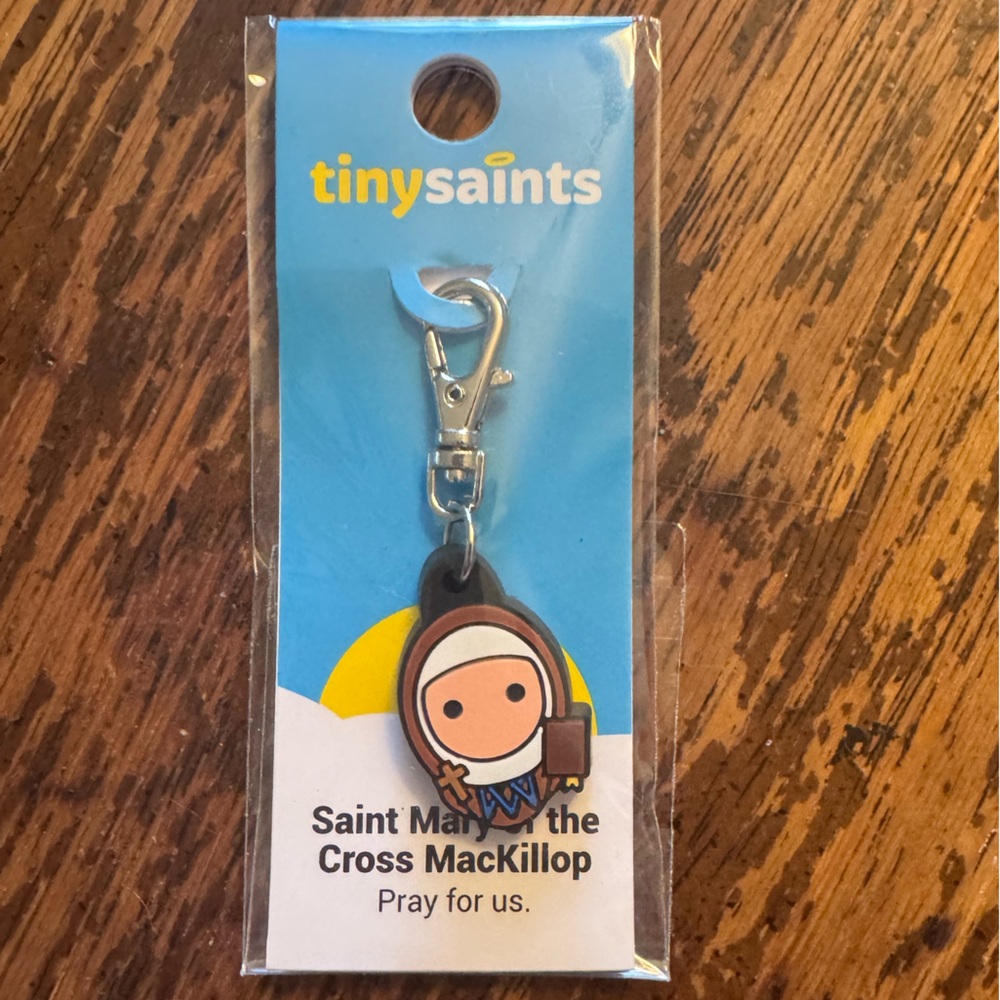 Tiny Saints Saint Mary Keychain